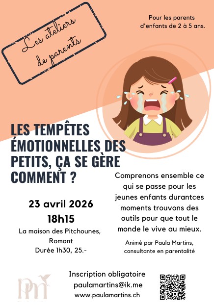 Les tempêtes émotionnelles des petits, ça se gère comment ?